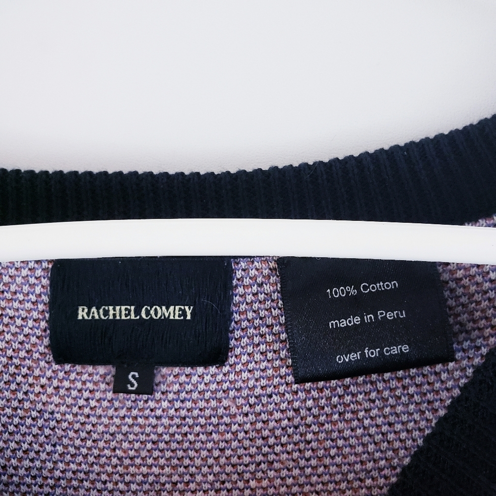 Rachel Comey Black Floral Sweater Peruvian made - Picture 7 of 8